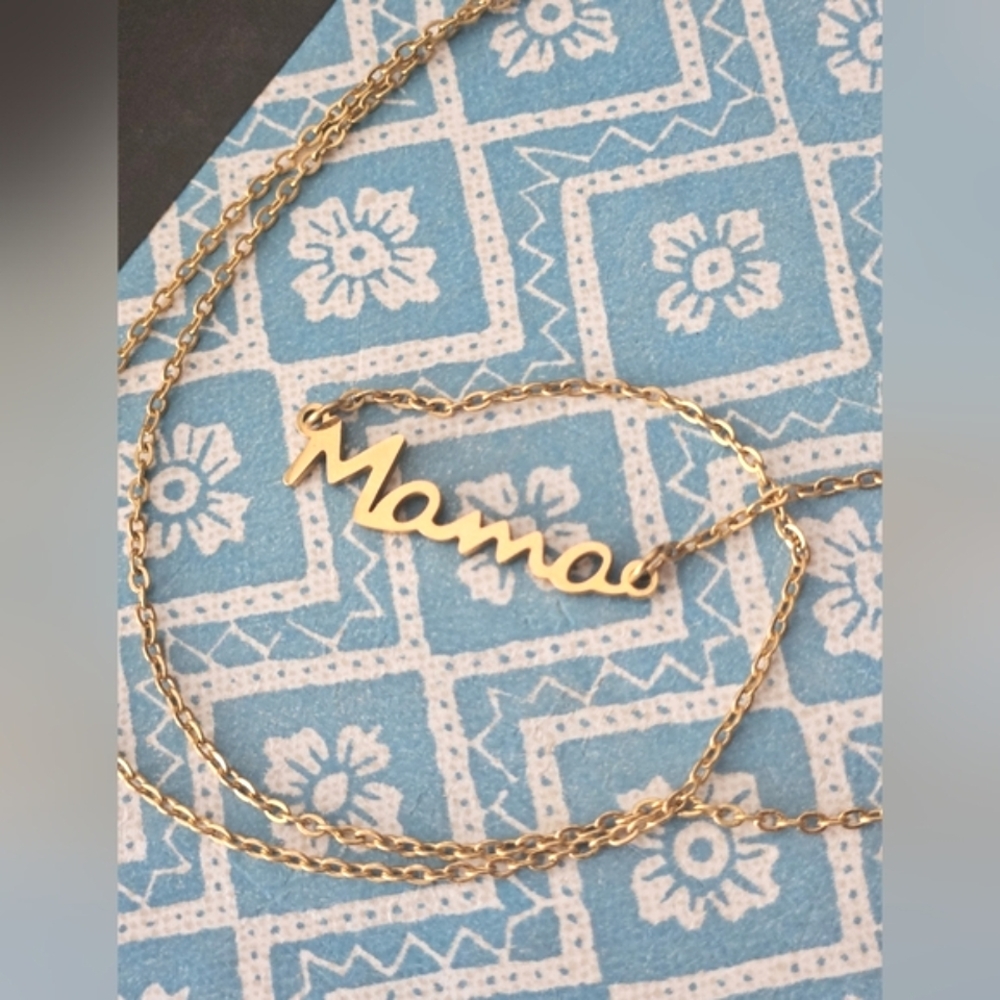 🖤3/$15 Stainless Steel Mama Necklace